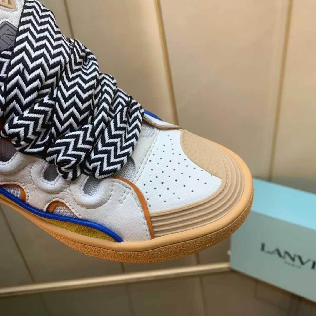 💰560. Lanvin LANVIN. 22 colors: nubuck fabric, breathable mesh, cowhide feet! Same style for men and women: sizes 35-46!
